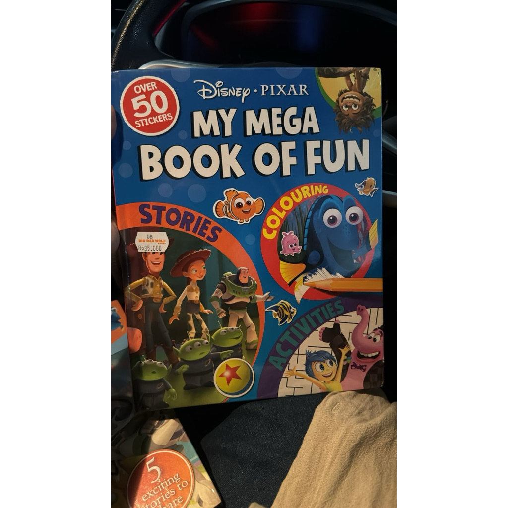 Jual My Mega Book Of Fun Disney Pixar Bbw Shopee Indonesia