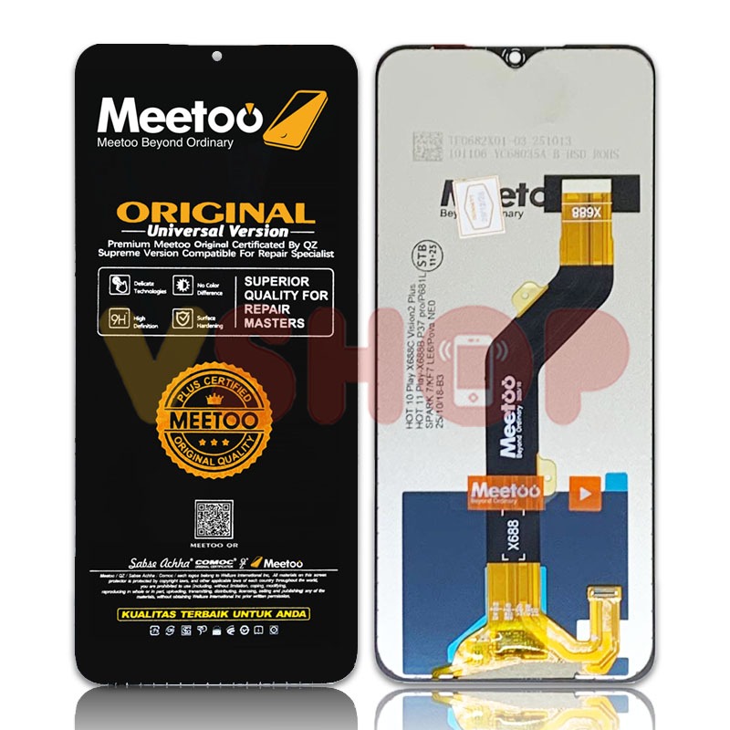 Jual LCD INFINIX HOT 10 PLAY X688 X688B X688C HOT 11 PLAY TECNO