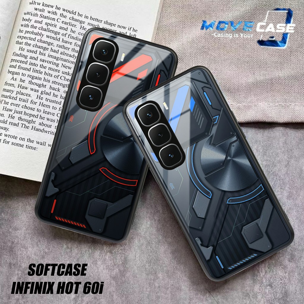 Jual MV568 Softcase Glass Kilau Infinix Hot 60i Terbaru 2025 Case Hp