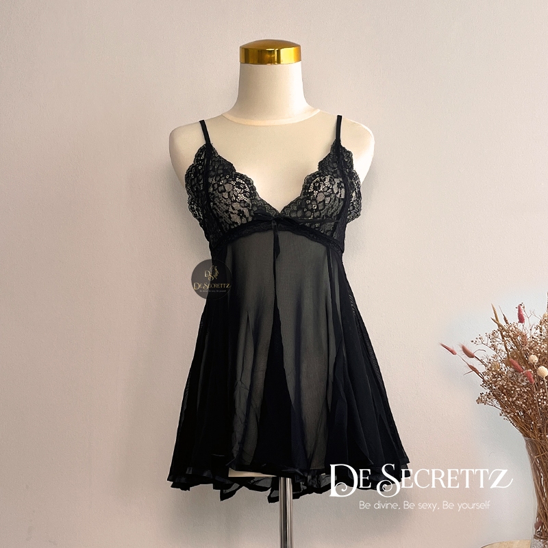 Jual DeSecrettz VIOLA Baju Tidur Wanita Dewasa Dinas Malam Lingerie