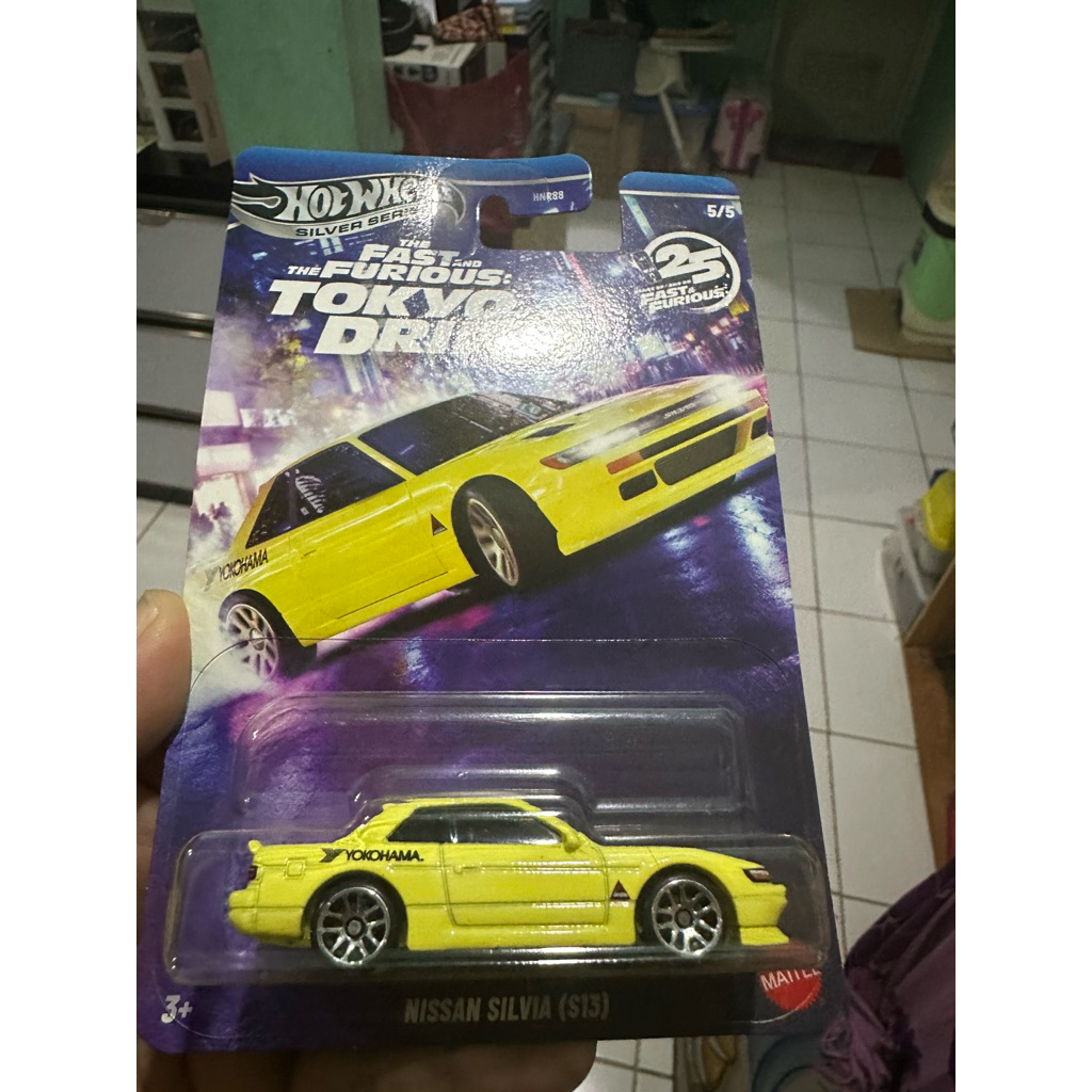 Jual Hot Wheels Silver Series Nissan Silvia S13 Fast Furious Tokyo