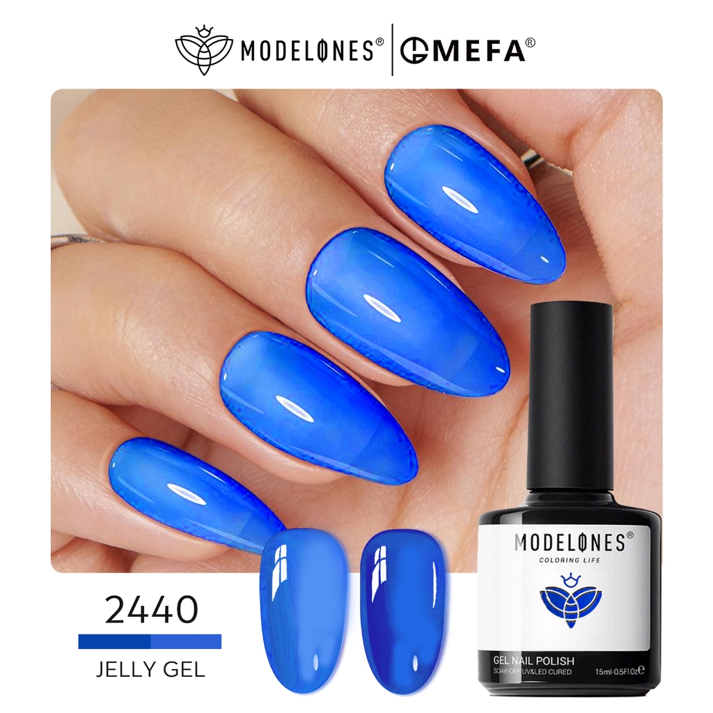Jual Modelones Jelly Nail Gel Nude Gel Polish Jelly Natural Gel Nail
