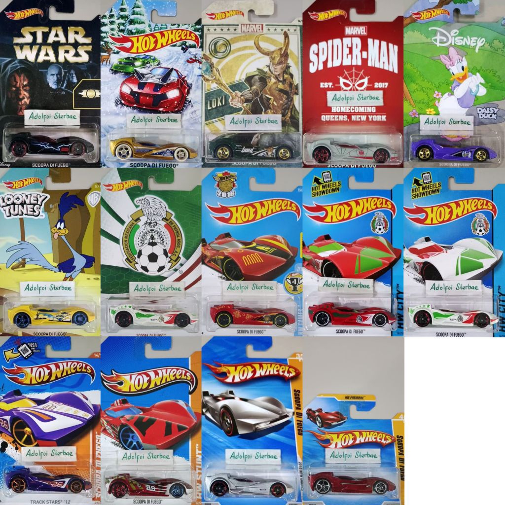 Jual Hotwheels Hot Wheels Scoopa Di Fuego Wb Looney Tunes Marvel