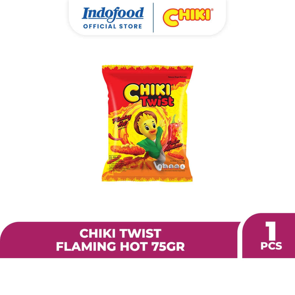 Jual Chiki Twist Flaming Hot 75 Gr Shopee Indonesia