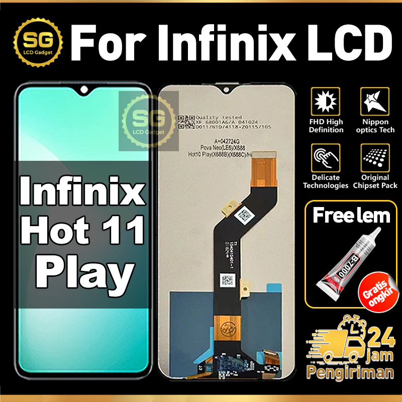 Jual SG LCD Infinix Hot Plya Fullset HP Touchscreen Infinix Hot