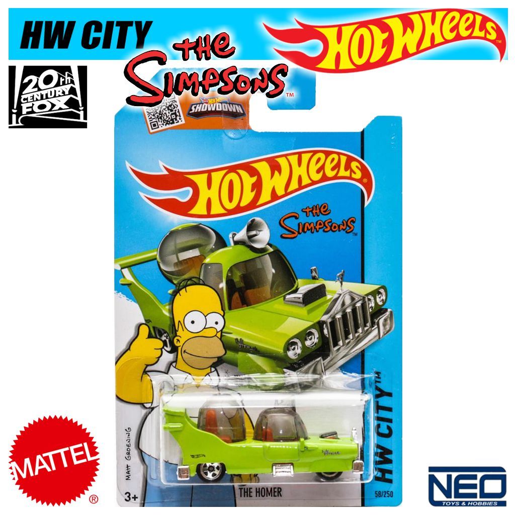 Jual Hot Wheels City The Homer The Simpsons 2013 Shopee Indonesia