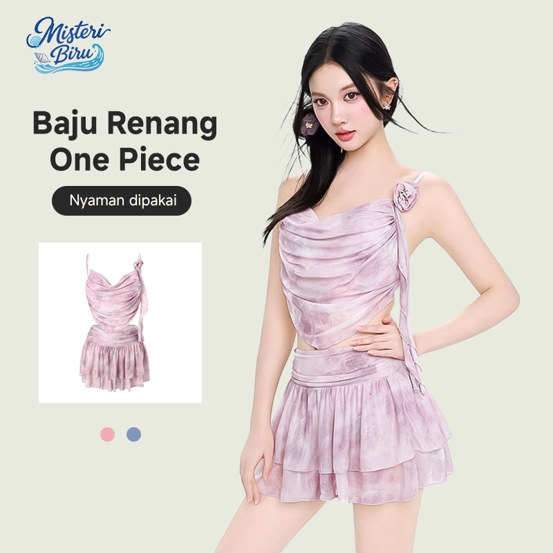 Jual MB Baju Renang Set 2pcs Swimsuit Bikini Wanita Fashion Hiasan