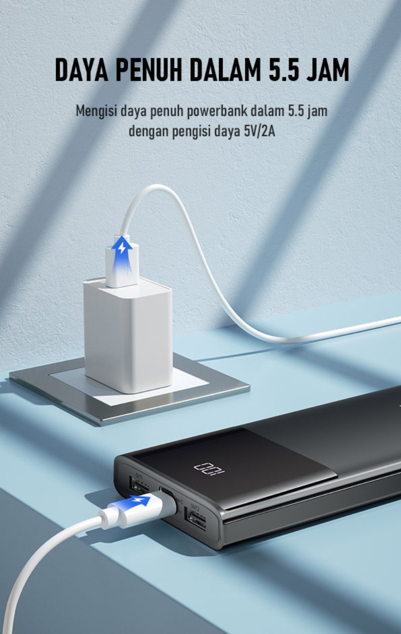 Jual Robot Powerbank Mah A Real Capacity Dual Port Usb Type C