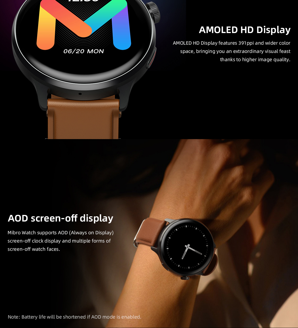 Jual Mibro Official Lite Amoled Smartwatch Sport Bluetooth Call Jam