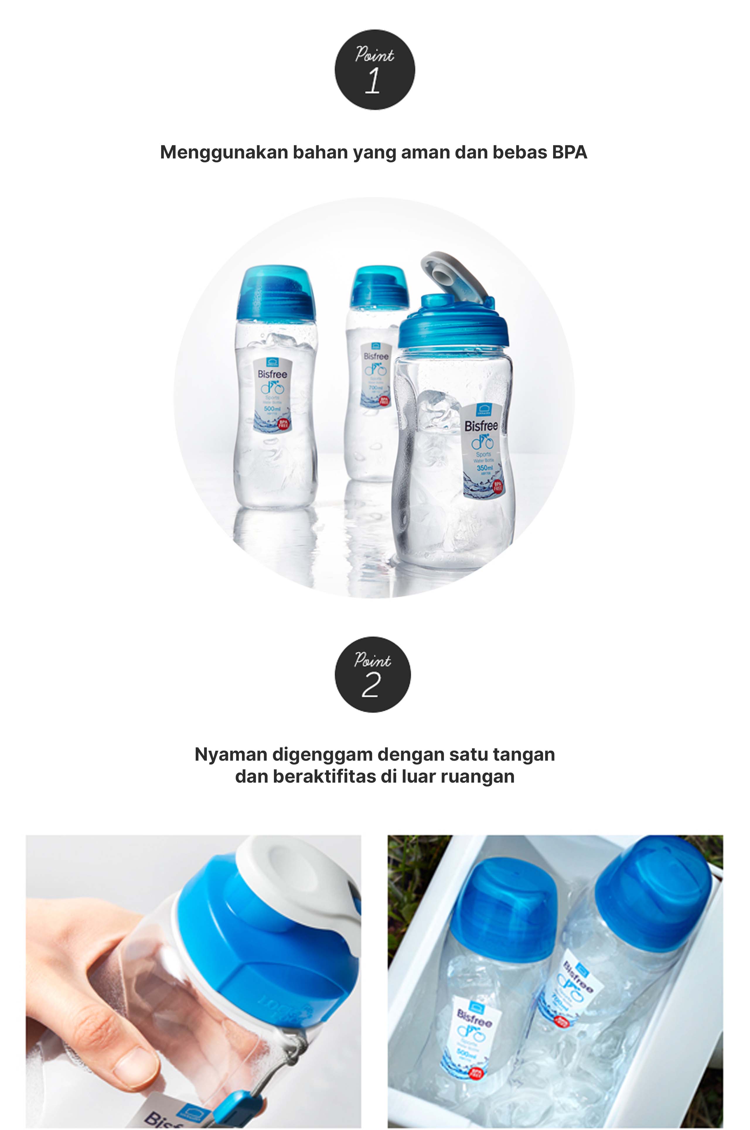 Jual Locknlock Bisfree Sports Botol Minum Tritan Shopee Indonesia