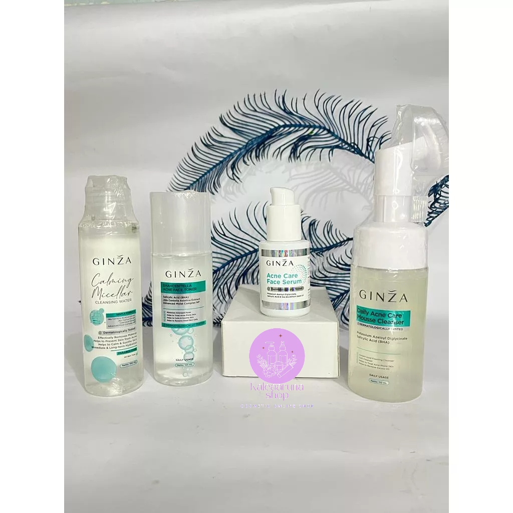 Jual Paket Glowing Ginza Acne Series Rangkaian Lengkap Ginza Acne