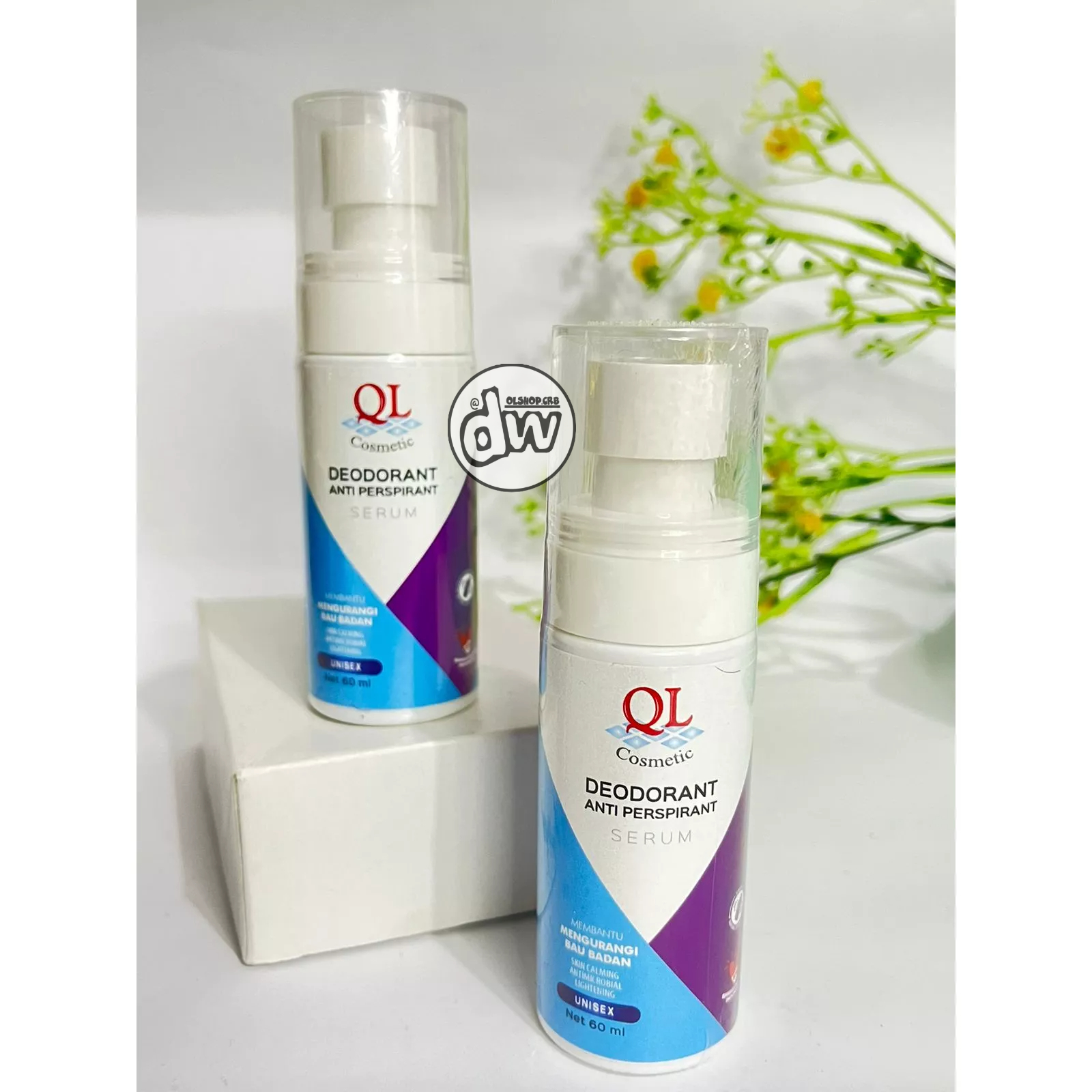 Jual QL Deodorant Antiperspirant Serum 60 ML Shopee Indonesia