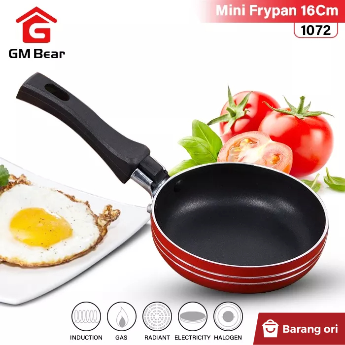 Jual Gm Bear Wajan Cm Fry Pan Penggorengan Mini Shopee Indonesia