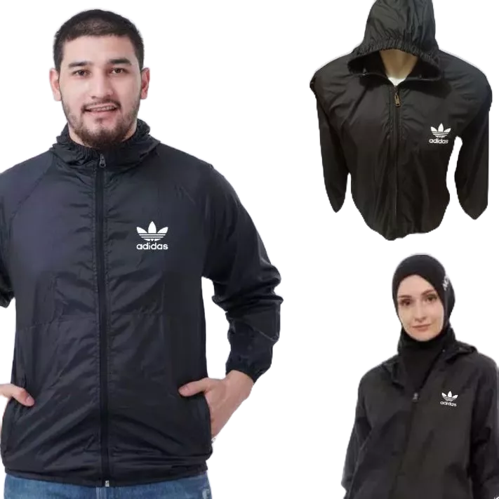 Jual Jaket Parasut Olahraga Sauna Suit Jogging Lari Bersepeda Despo Gym