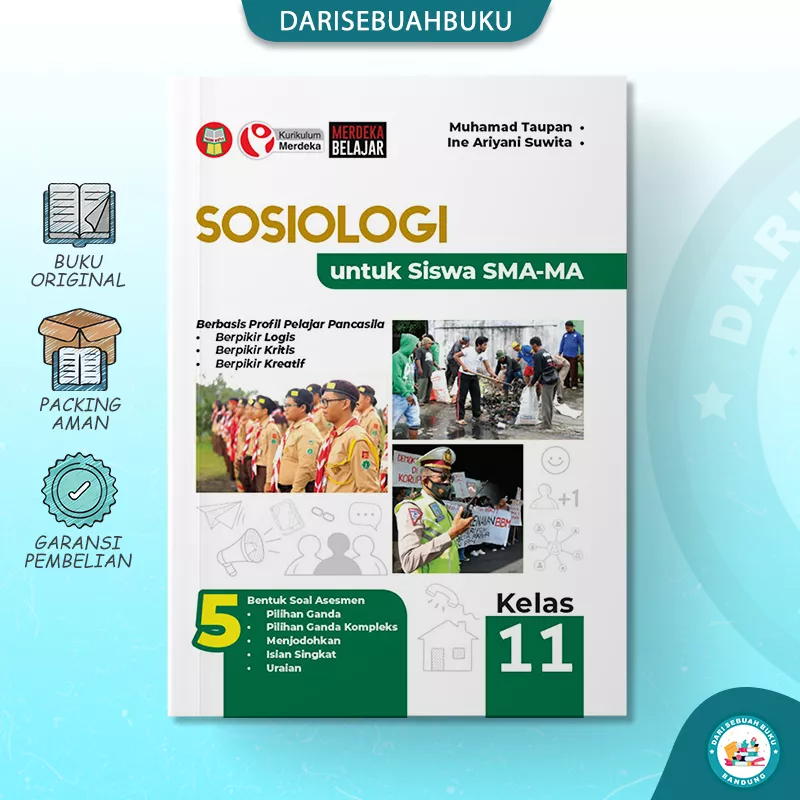 Jual Buku Sosiologi Sma Kelas Kurikulum Merdeka Shopee Indonesia