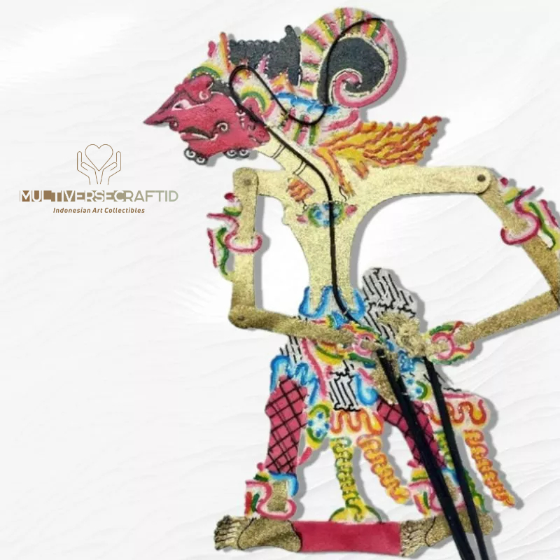 Jual Wayang Alusan Kulit Asli Wayang Kulit Asli Aswatama Shopee Indonesia