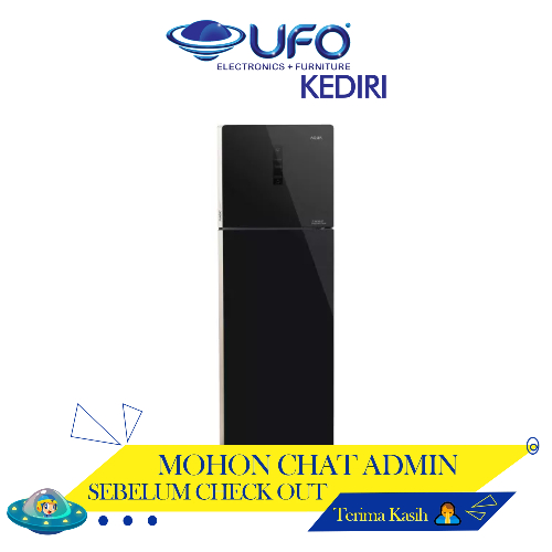 Jual Kulkas Aqua Aqr Ig Bk Lemari Es Pintu Kapasitas Liter