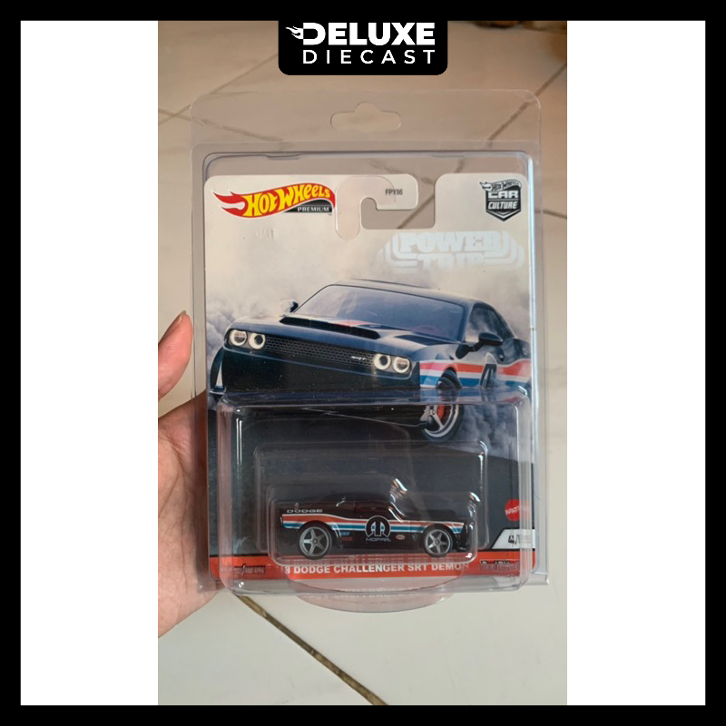 Jual Hot Wheels Premium Dodge Challenger SRT Demon Shopee Indonesia