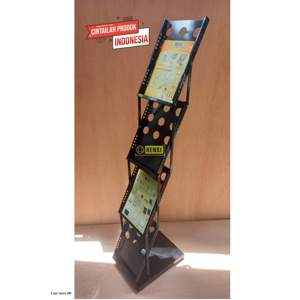 Jual Rak Display Rak Brosur Rak Majalah Rak Pameran Portable