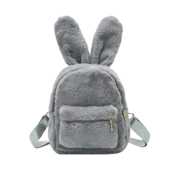 Jual Tas Ransel Lulu Bulu Halus Wanita BESTIE RABBIT Tas Boneka Lucu