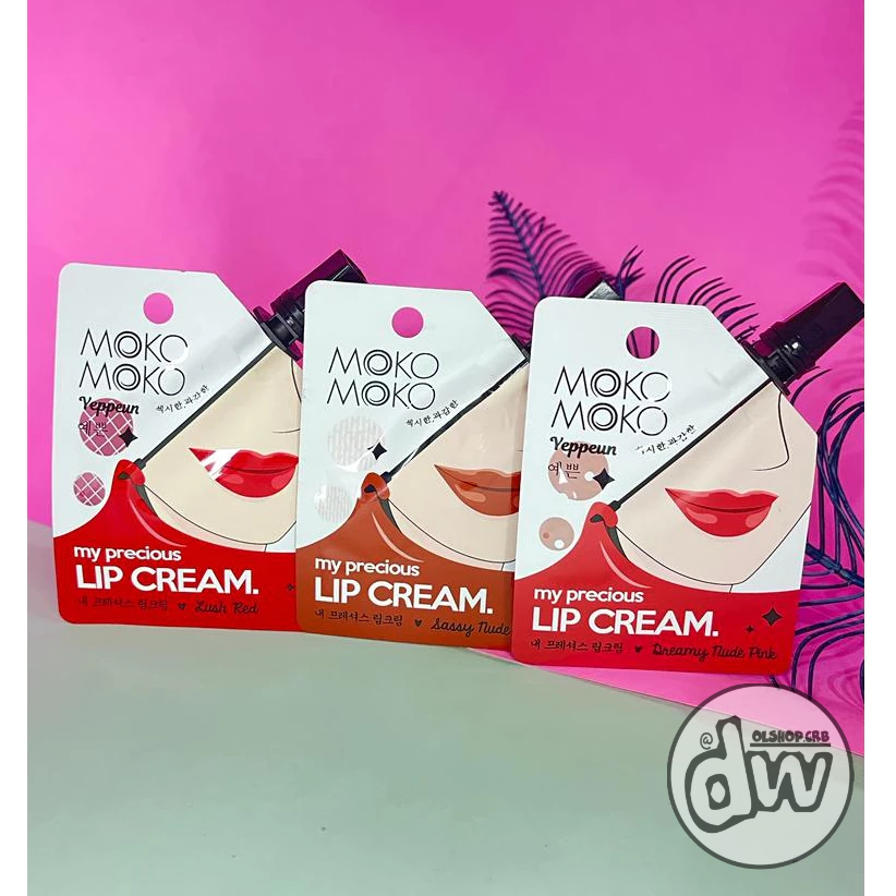 Jual Moko Moko Lip Cream Sassy Nude My Precious Shopee Indonesia