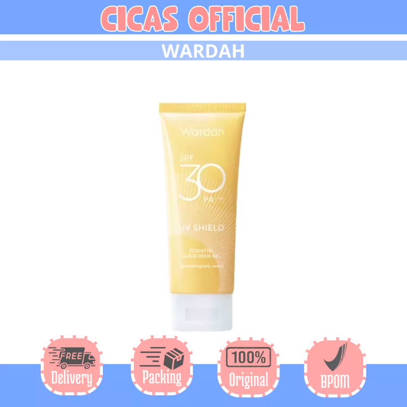 Jual Wardah Uv Shield Essential Sunscreen Gel Spf Pa Ml