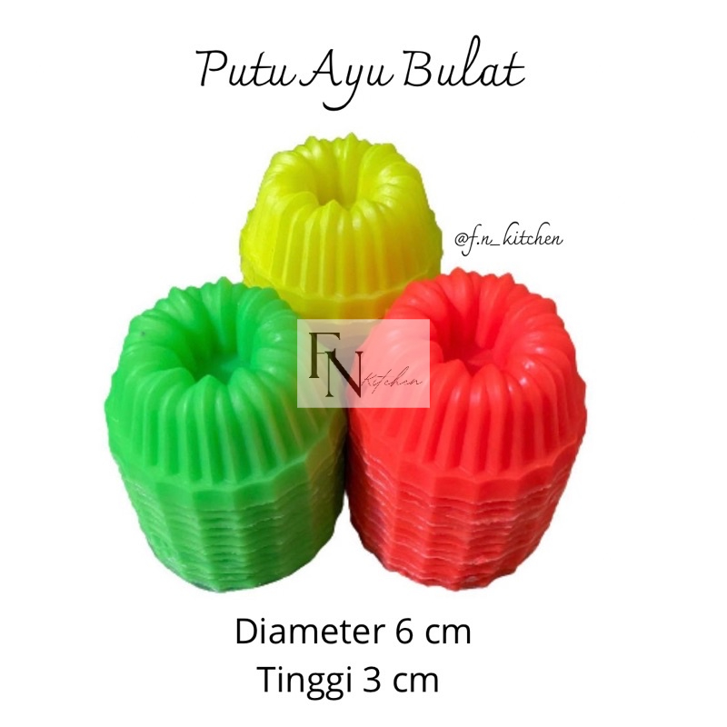 Jual 3Lusin CETAKAN KUE KUKUS AGAR PUDING JELLY COKLAT