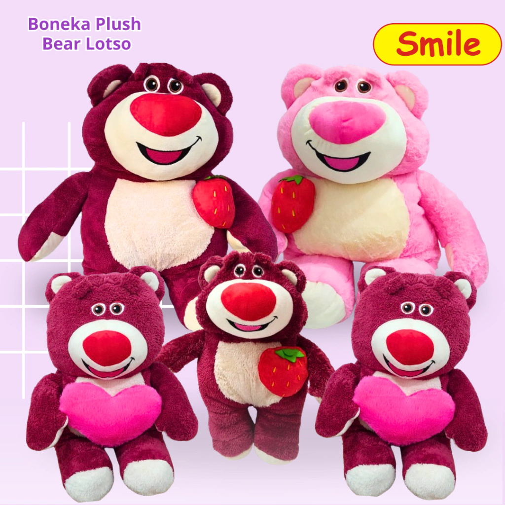 Jual Boneka Plush Toys Beruang Bear Lotso Jumbo Huggin Toy Story