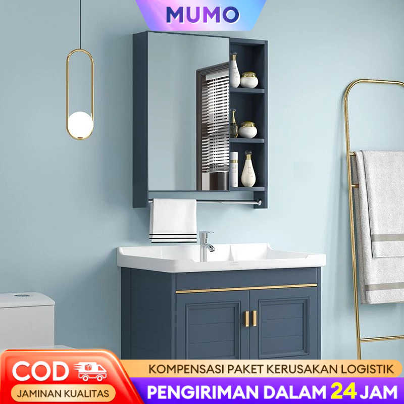 Jual Lemari Kamar Mandi Bathroom Cabinet Wastafel Keramik Cuci Tangan