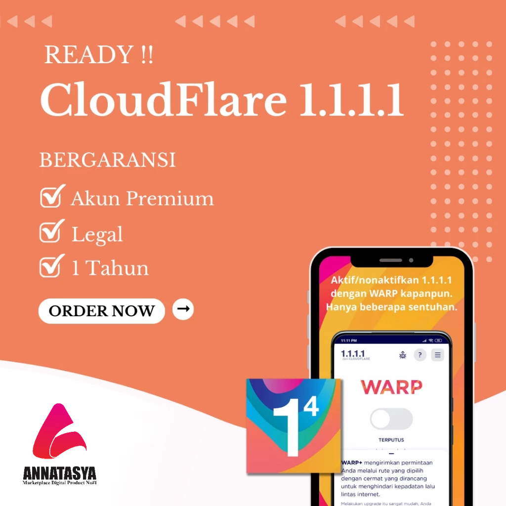 Jual Cloudflare Warp Vpn Tb Premium License Key