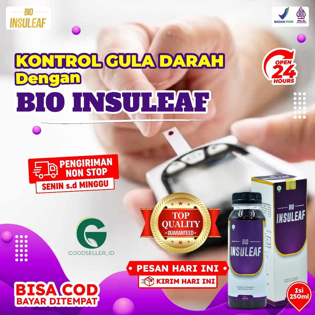 Jual Bio Insuleaf Turunkan Gula Darah Kolesterol Atasi Disfungsi Ere