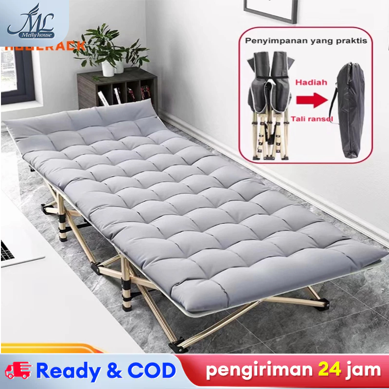 Jual Tempat Tidur Lipat Ranjang Lipat Besi Folding Bed Kasur Lipat