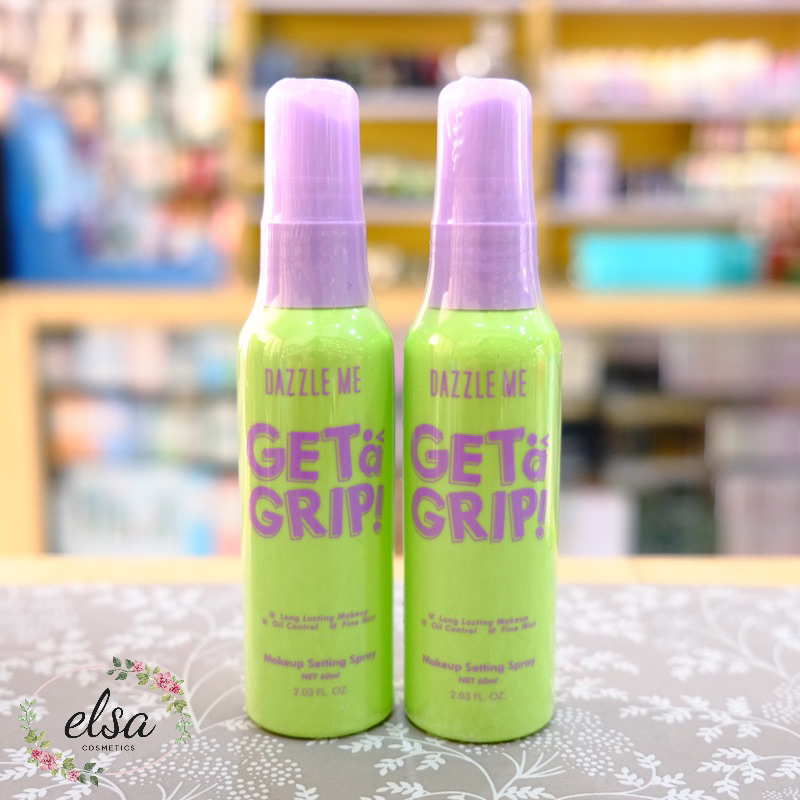 Jual Dazzle Me Get A Grip Makeup Setting Spray DEWY FIX 60ml Shopee