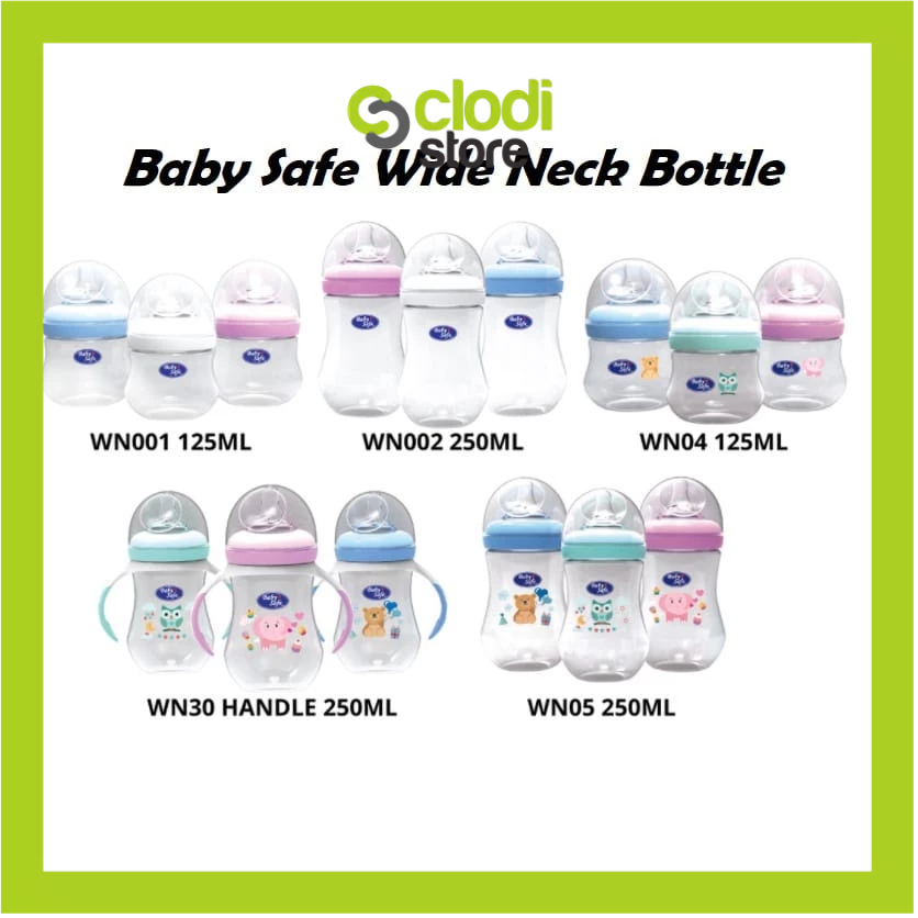 Jual Botol Susu Bayi Baby Safe Wn Wn Wn Wn Wide Neck