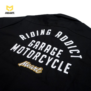 Jual Meart Workshirt Riding Addict Kemeja Kerja Kemeja Motor