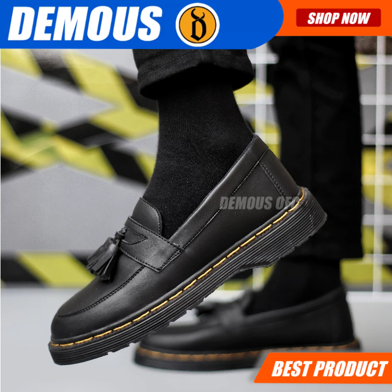 Jual DEMOUS Vegito Sepatu Pantofel Formal Docmart Kerja Pria Shopee