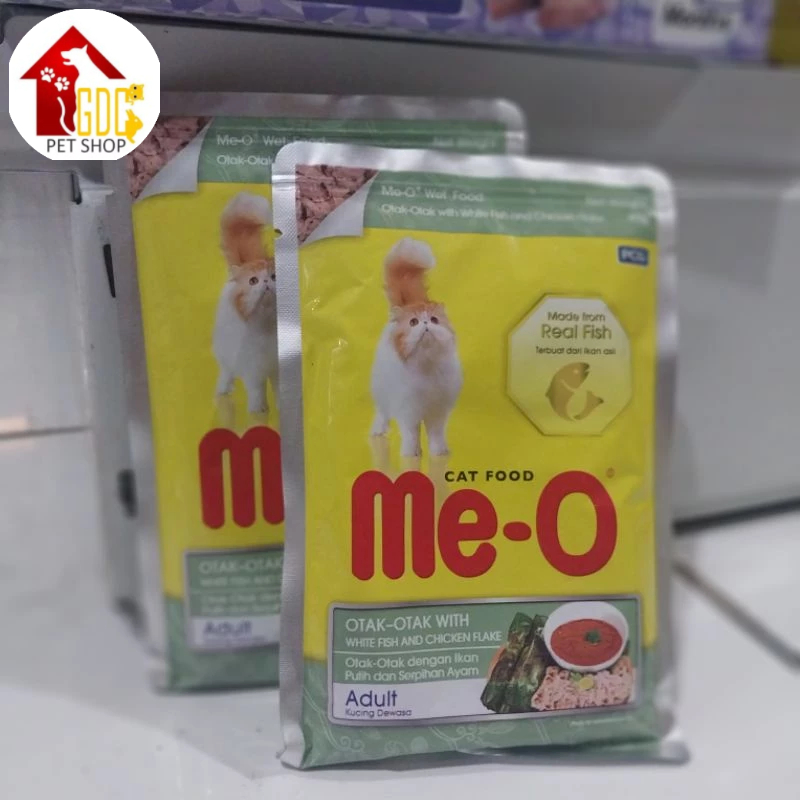 Jual Meo Sachet Otak Otak Chicken Flake Gram Makanan Basah Kucing