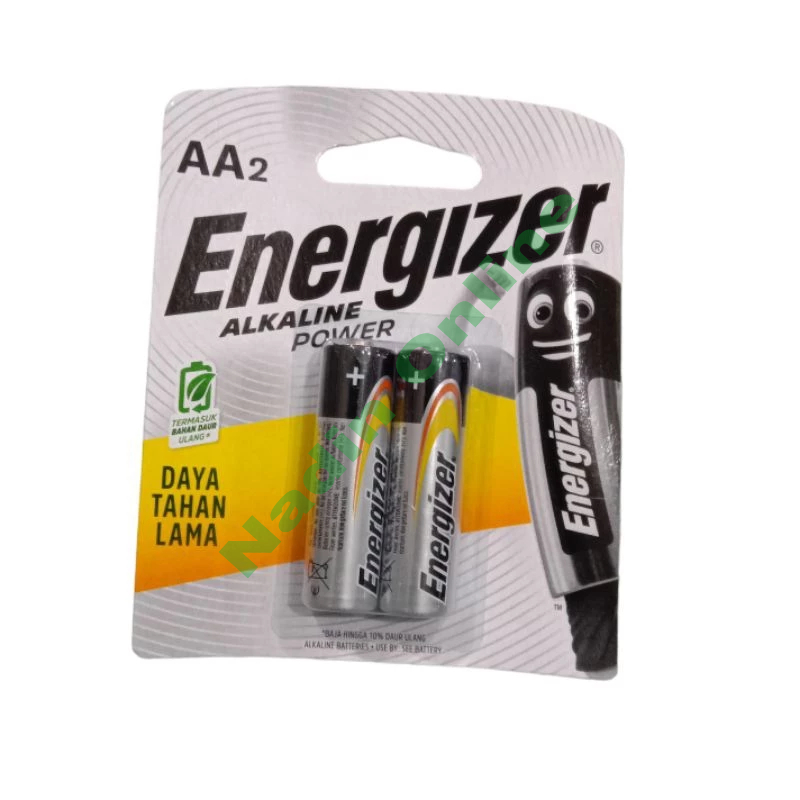 Jual BATERAI ENERGIZER ALKALINE POWER AA2 Shopee Indonesia