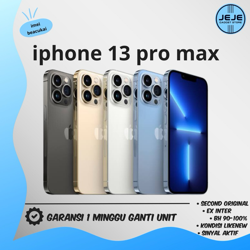 Jual Apple Iphone Pro Max Tb Gb Gb Gb Imei Terdaftar