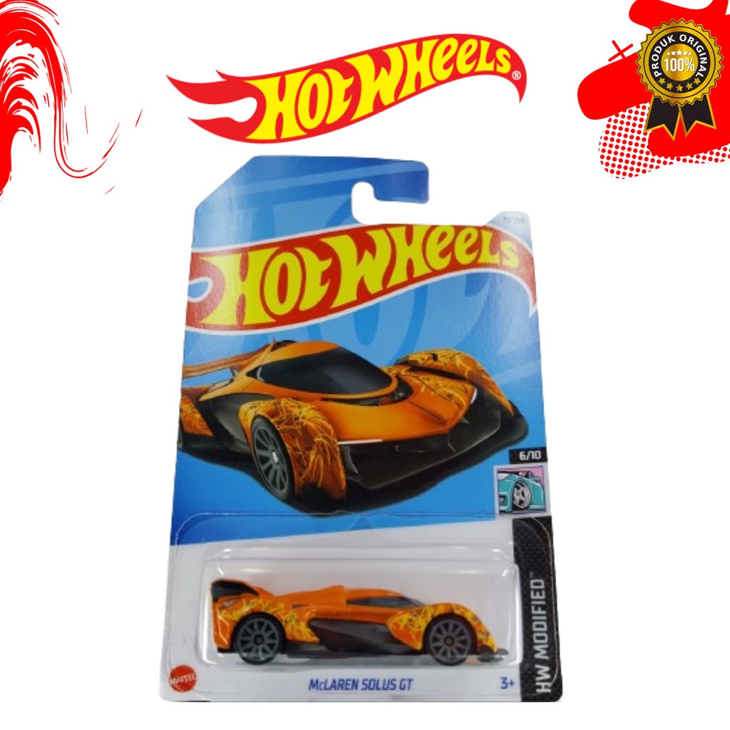 Jual READY Hot Wheels McLaren Solus GT Orange HW Modified Keren Keren