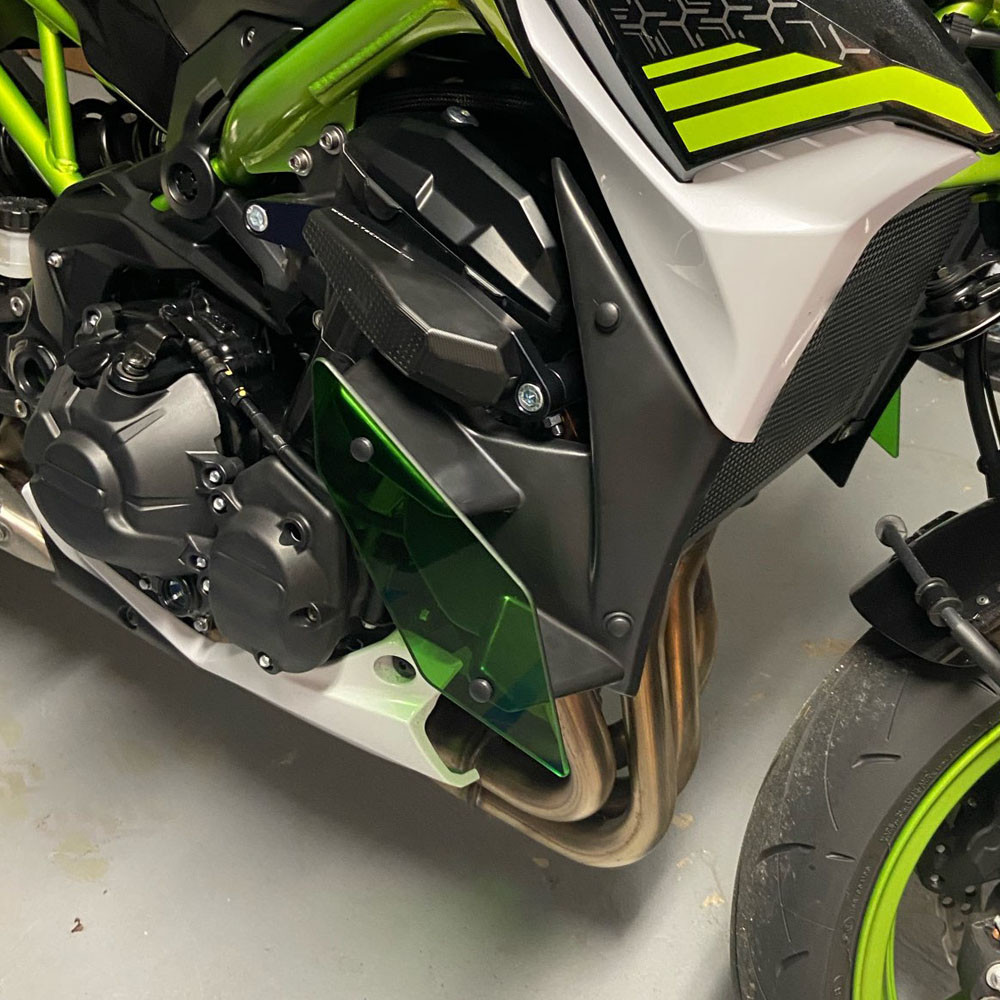 Jual New Motorcycle Parts Side Downforce Naked Spoilers Winglet Fixed