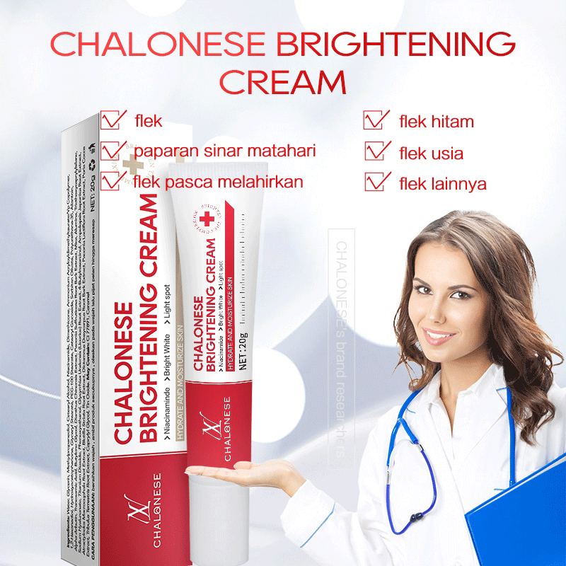 Jual Promo Pcs Chalonese Cream Whitening Cream Pemutih Bpom Gr Wajah