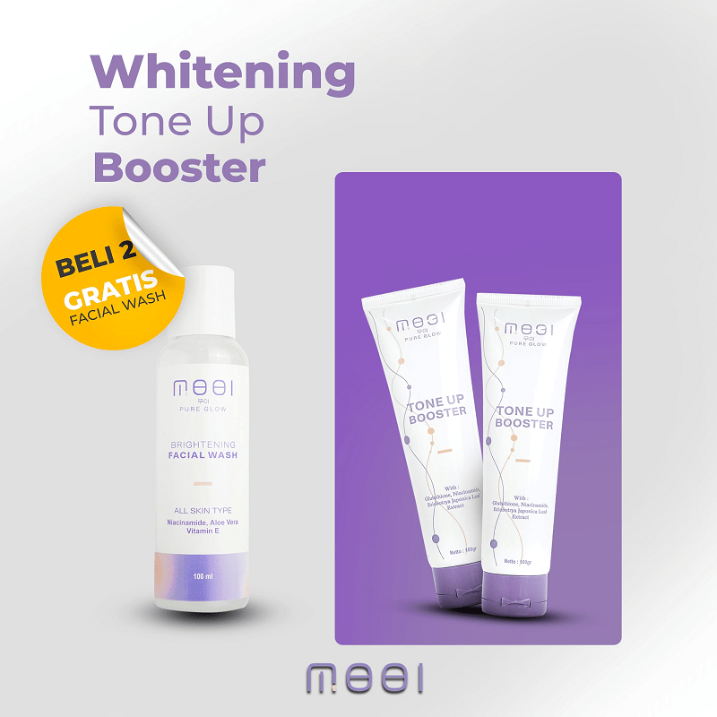 Jual Mooi Pure Glow Tone Up Booster Lotion Pencerah Kulit Gr