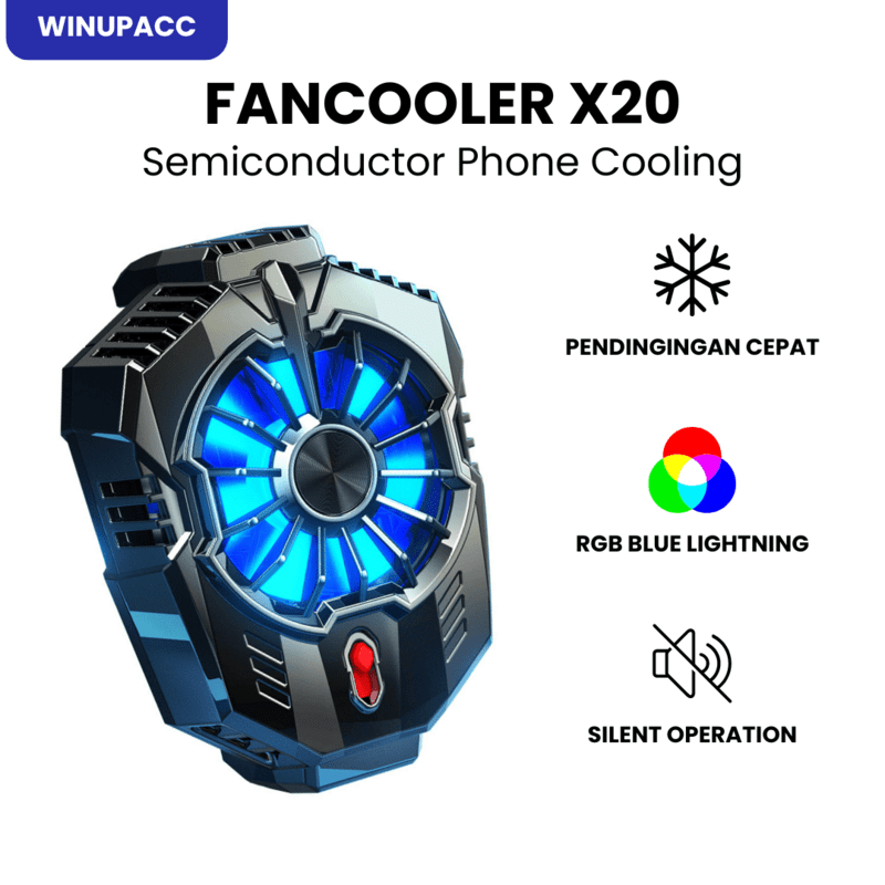 Jual Wellup X Fancooler Radiator Adjust Gear Pendingin Hp Cooler Hp