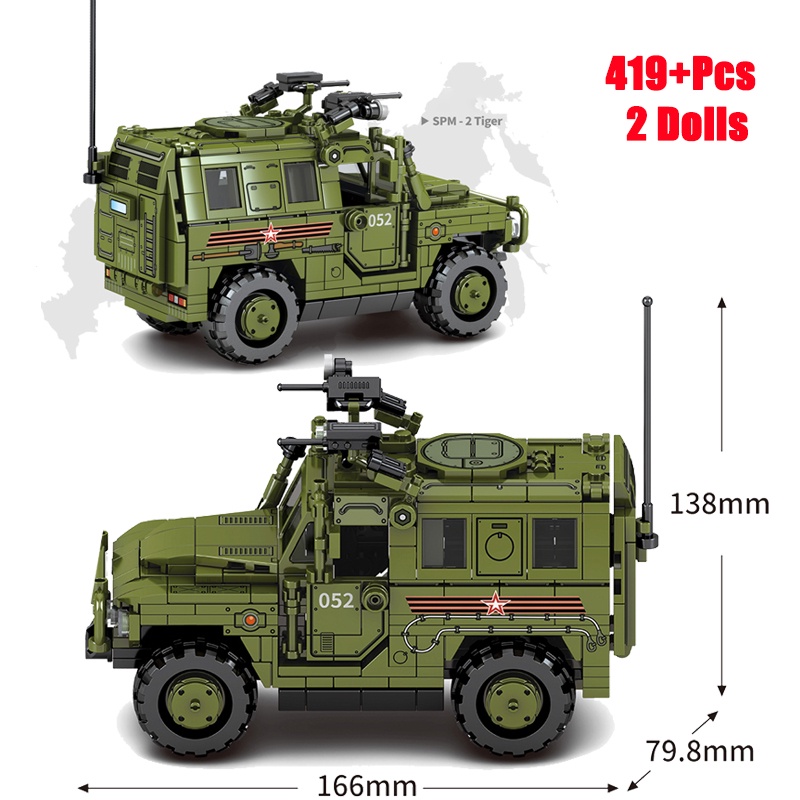 Jual Militer WW2 Meriam Serangan Kendaraan Lapis Baja Tangki Mobil Truk