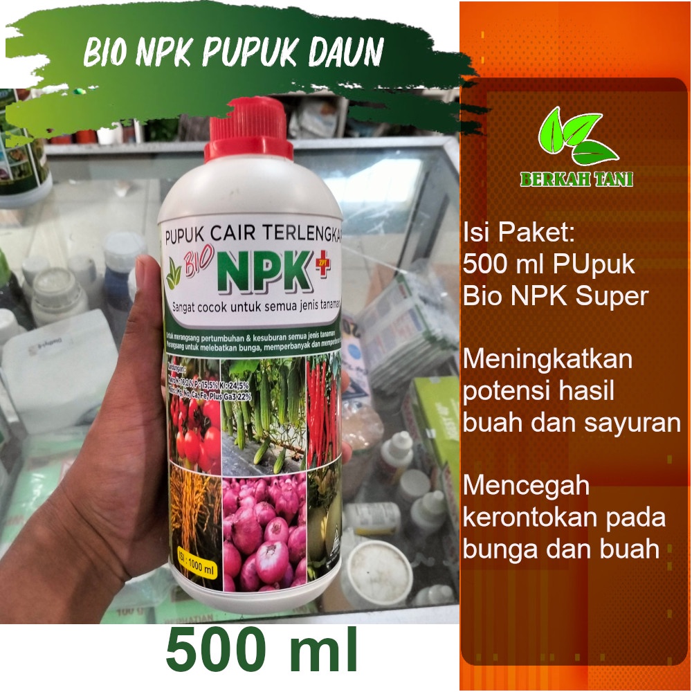 Jual Bio Npk Ml Pupuk Npk Cair Pupuk Penambah Bobot Padi Shopee