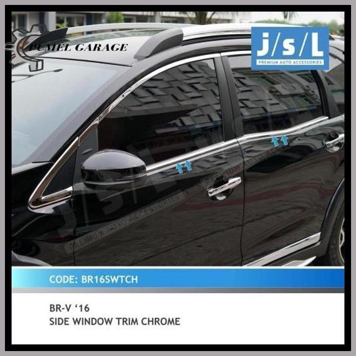 Jual List Kaca Samping Side Window Trim Chrome Honda Brv J S L Promo