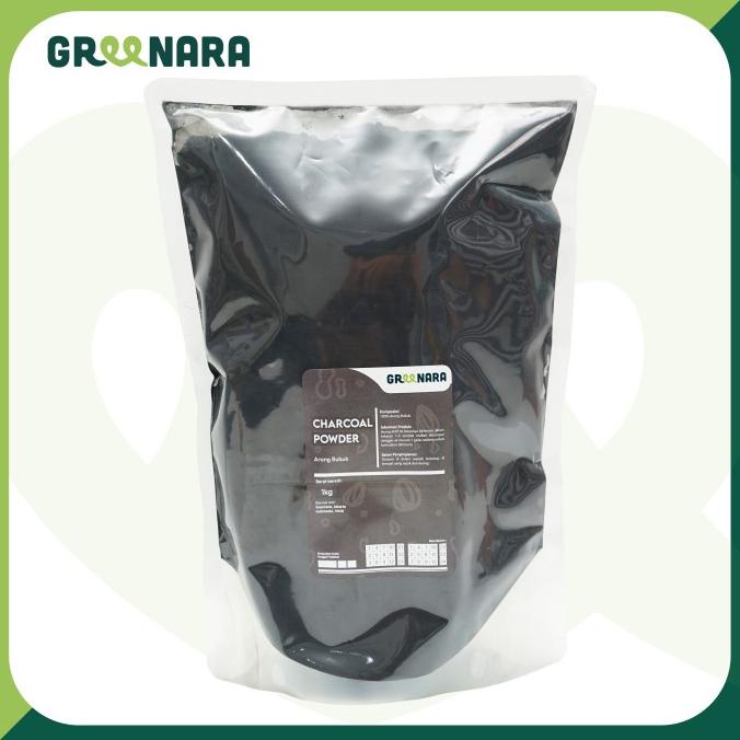 Jual Activated Charcoal Powder 1kg Food Grade Bubuk Arang Aktif 1kg