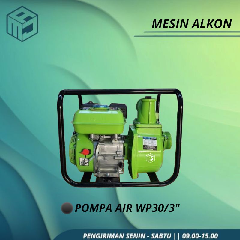 Jual MESIN Alkon WP30 3 Waterpump Irigasi Pompa Air Sedot Alkon Sawah