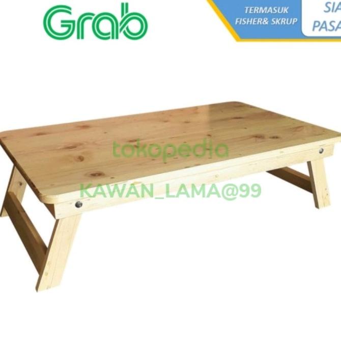 Jual Meja Lesehan Lipat Kayu Jati Belanda X X Cm Ready Terus